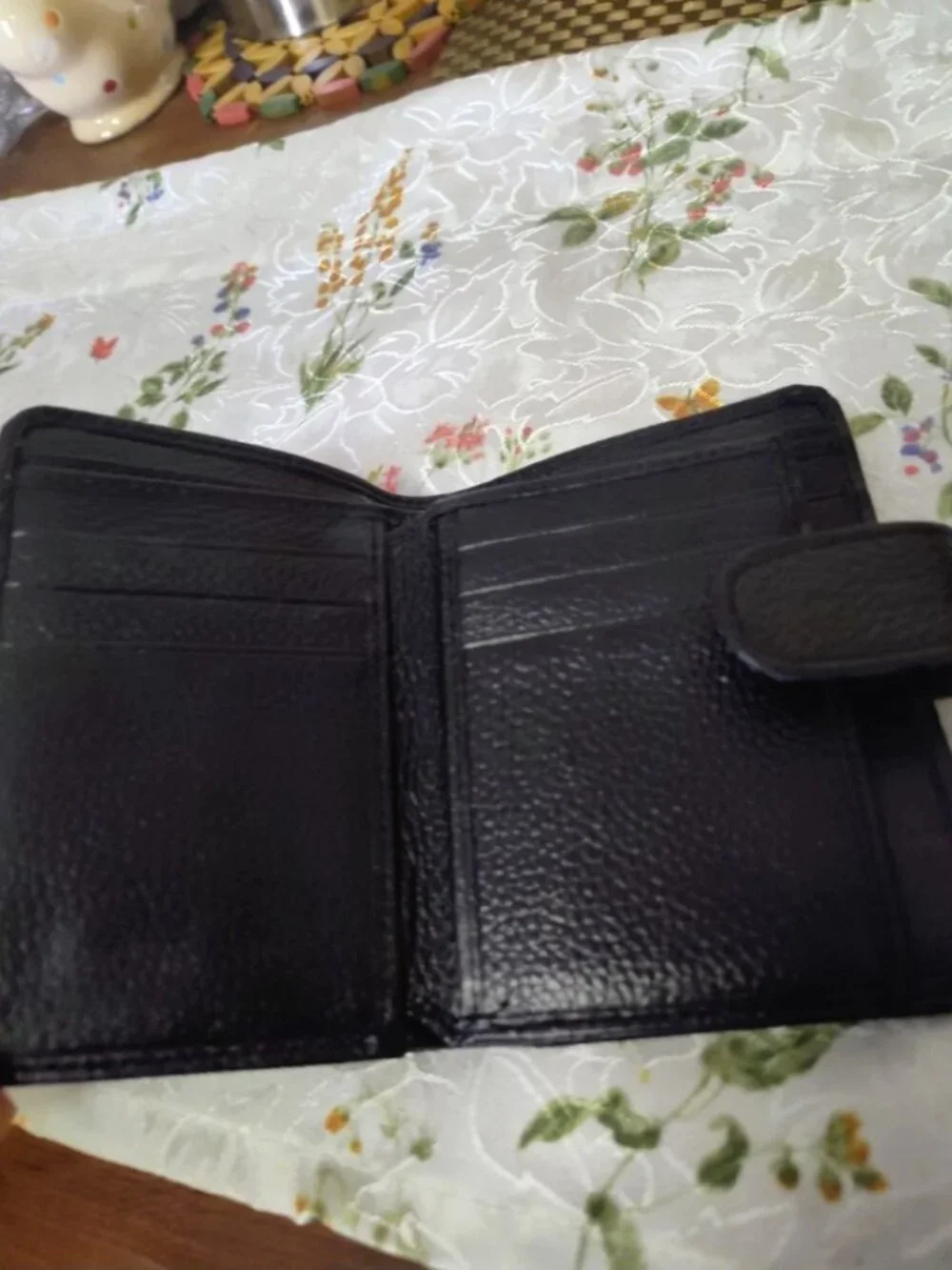 PSU Logo Pebbled Leather Bifold Wallet With Survival Multi tool Kit -5x3-1/2